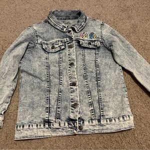 Girls Barbie denim jacket